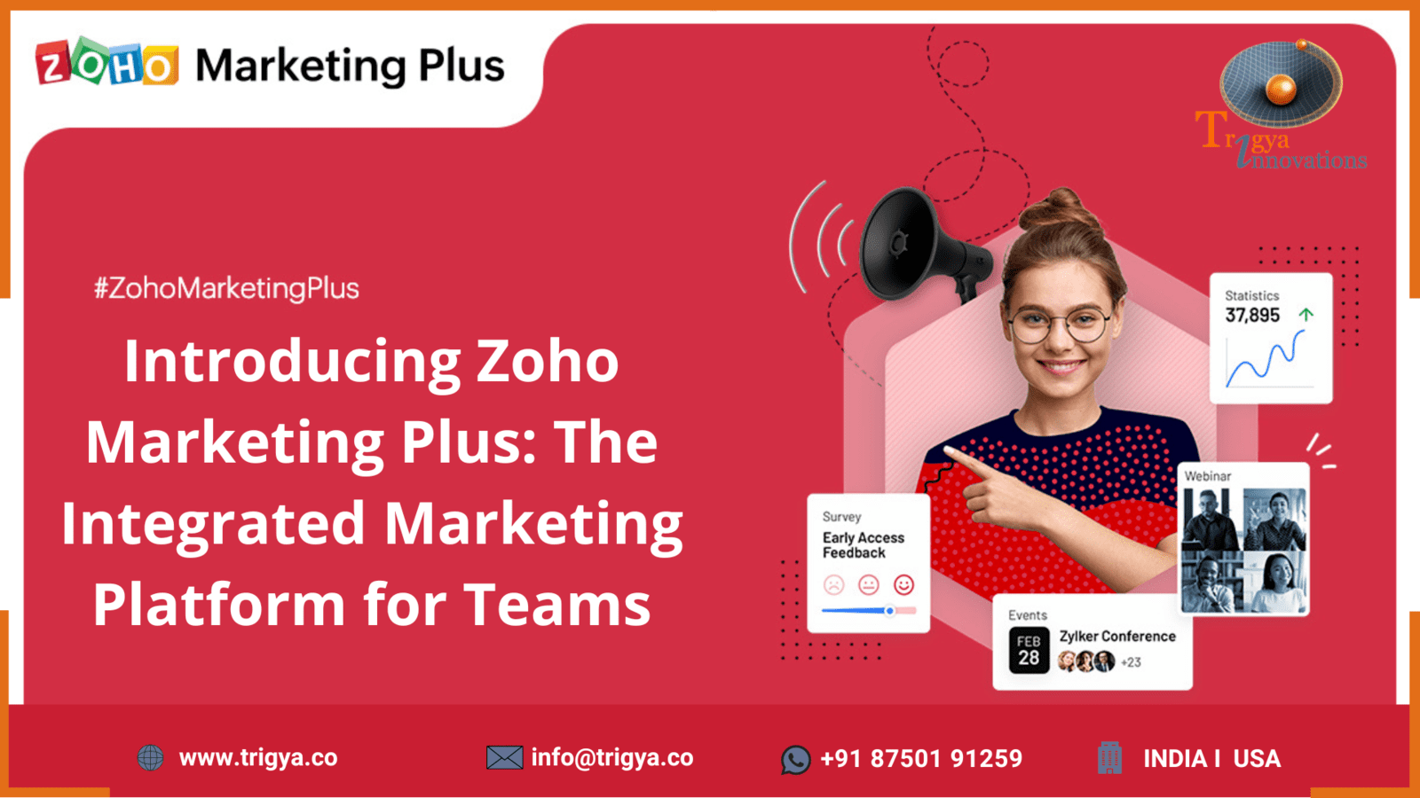 Introducing Zoho Marketing Plus: The Integrated Marketing Platform for Teams